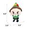 Show in main carousel: Buckle-Down Elf Chibi Buddy The Elf Plush Dog Toy slide 3 of 3
