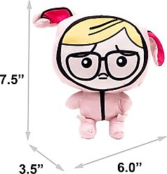 Buckle-Down A Christmas Story Ralphie Pink Bunny Pajamas Plush Dog Toy slide 2 of 3
