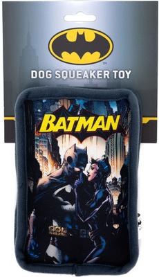 Show full view: Buckle-Down Batman & Catwoman Jim Lee Hush Plush Dog Toy slide 3 of 4