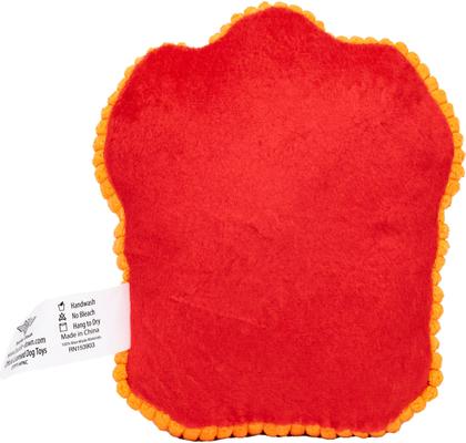 Show full view: Buckle-Down Harry Potter Gryffindor Lion Crest Plush Dog Toy slide 4 of 6