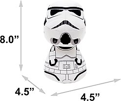 Buckle-Down Star Wars Stormtrooper Big Head Pose Plush Dog Toy slide 2 of 4