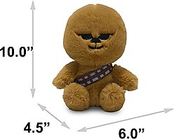 Buckle-Down Star Wars Chibi Chewbacca Plush Dog Toy slide 2 of 4