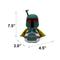 Show in main carousel: Buckle-Down Star Wars Boba Fett Big Head Plush Dog Toy slide 4 of 4