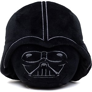 Buckle-Down Star Wars Darth Vader Helmet Black Plush Dog Toy