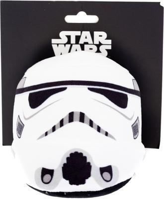 Show full view: Buckle-Down Star Wars Stormtrooper Helmet White Plush Dog Toy slide 3 of 4