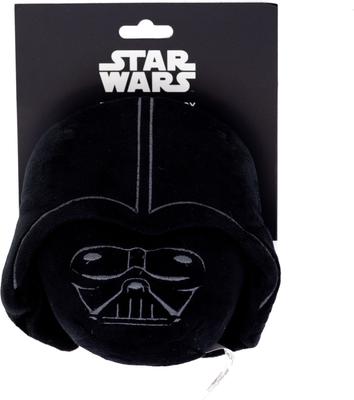 Show full view: Buckle-Down Star Wars Darth Vader Helmet Black Plush Dog Toy slide 3 of 4