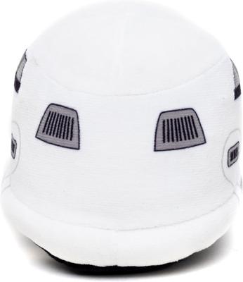 Show full view: Buckle-Down Star Wars Stormtrooper Helmet White Plush Dog Toy slide 2 of 4