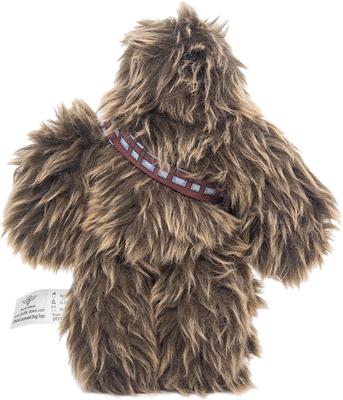 Show full view: Buckle-Down Star Wars Furry Chewbacca Plush Dog Toy slide 3 of 4