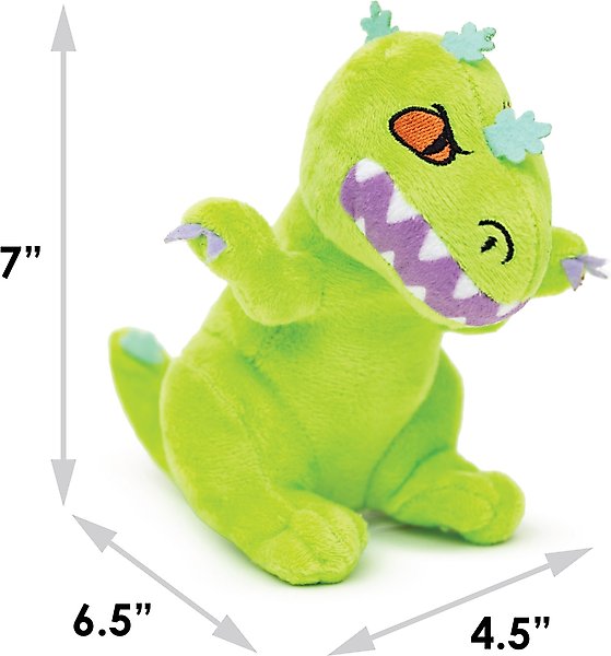 Show full view: Buckle-Down Rugrats Reptar Plush Dog Toy slide 5 of 5