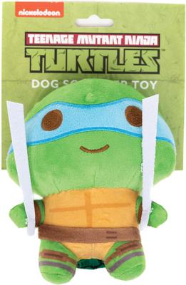 Show full view: Buckle-Down Teenage Mutant Ninja Turtles Leonardo Plush Dog Toy slide 4 of 5