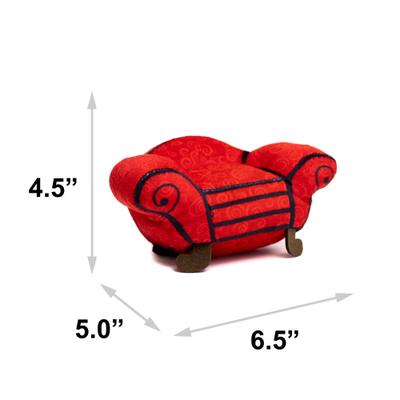 Show full view: Buckle-Down Blue's Clues Thinking Chair Plush Dog Toy slide 6 of 6