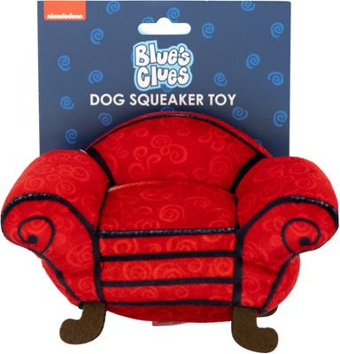 Show full view: Buckle-Down Blue's Clues Thinking Chair Plush Dog Toy slide 5 of 6