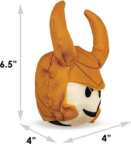 Show full view: Buckle-Down Marvel Loki Plush Dog Toy slide 5 of 5