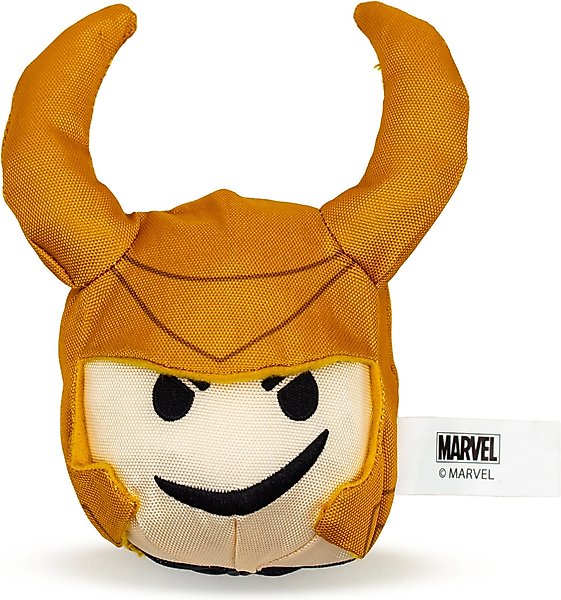 Show full view: Buckle-Down Marvel Loki Plush Dog Toy slide 1 of 5