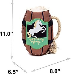 Buckle-Down Lord of the Rings Prancing Pony Plush Dog Toy slide 2 of 4