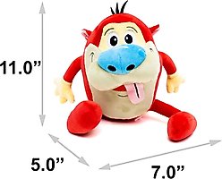 Buckle-Down Ren & Stimpy Stimpy Plush Dog Toy slide 2 of 4