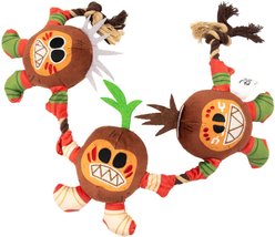 Buckle-Down Moana Kakamora Coconut Monster Plush Rope Dog Toy