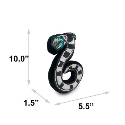 Show full view: Buckle-Down Beetlejuice Sandworm Plush Dog Toy slide 4 of 4