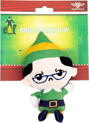 Show full view: Buckle-Down Elf Chibi Papa Elf Plush Dog Toy slide 2 of 3