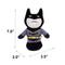 Show in main carousel: Buckle-Down DC Comics Batman Pose Plush Dog Toy slide 4 of 4