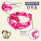 Show in main carousel: Country Brook Petz HossFit Jr Hawaiian Wide Martingale Dog Collar, Pink, Medium slide 2 of 10
