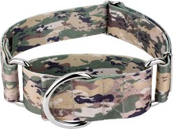 Country Brook Petz HossFit Jr Wide Martingale Dog Collar, Mountain Viper, Large