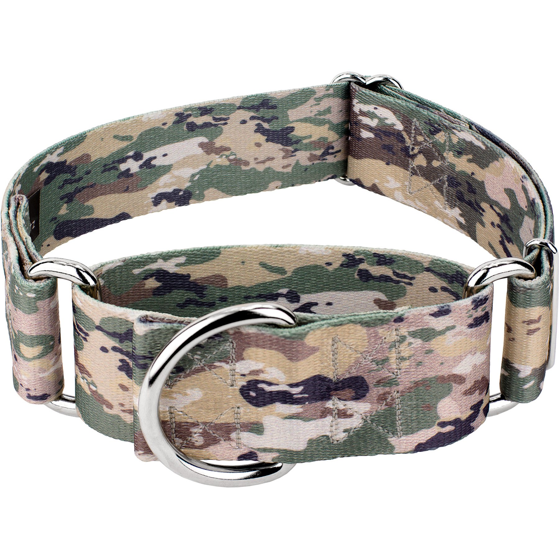 Country Brook Petz HossFit Jr Wide Martingale Dog Collar, Mountain Viper, X-Large