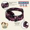 Show in main carousel: Country Brook Petz HossFit Jr Pink Honeysuckle Breeze Wide Martingale Dog Collar, Black, X-Large: 23 to 31-in neck, 1.5-in wide slide 9 of 9
