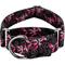 Show in main carousel: Country Brook Petz HossFit Jr Pink Honeysuckle Breeze Wide Martingale Dog Collar, Black, X-Large: 23 to 31-in neck, 1.5-in wide slide 1 of 9