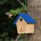 Show in main carousel: Kingsyard Wooden Wren House, Blue slide 8 of 9