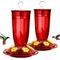 Show in main carousel: Kingsyard Plastic Hummingbird Feeder, 16-oz, Red, 2 count slide 2 of 10