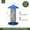 Show in main carousel: Kingsyard Heavy Duty Metal Mesh Bird Tube Feeder, Blue slide 2 of 9