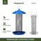 Show in main carousel: Kingsyard Heavy Duty Metal Mesh Bird Tube Feeder, Blue slide 7 of 9