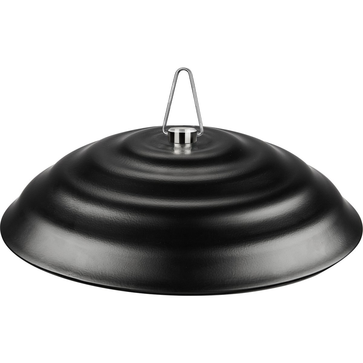 Kingsyard Metal Weather Protective Dome for Bird Soda Bottle Feeder, Black