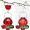 Show in main carousel: Kingsyard Glass Hummingbird Soda Bottle Feeder, Red, 24-oz, 2 count slide 4 of 8