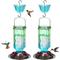 Show in main carousel: Kingsyard Glass Hummingbird Soda Bottle Feeder, Green, Blue & Red, 2 count slide 2 of 8