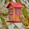 Show in main carousel: Kingsyard Small Bird House Bird Hopper Feeder, Red slide 6 of 8