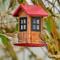 Show in main carousel: Kingsyard Small Bird House Bird Hopper Feeder, Black & Red slide 6 of 8