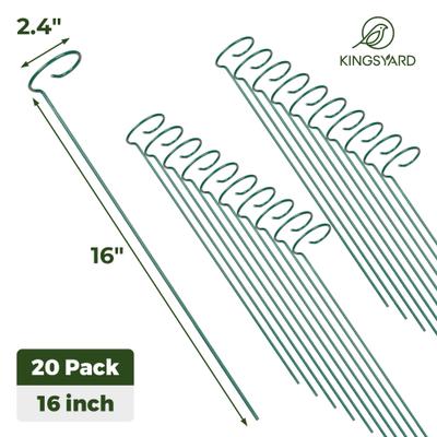 Show full view: Kingsyard Durable Plant Support Stakes, Green, Small, 20 count slide 2 of 10