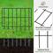 Show in main carousel: Kingsyard Animal Barrier Fences for Gardens, Black, 10 count slide 6 of 10