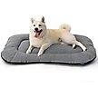 Show in main carousel: Bedsure Ultra Soft Fleece Thin Washable Dog Crate Mat, Light Grey, Large: 35-in L x 22-in W slide 1 of 8