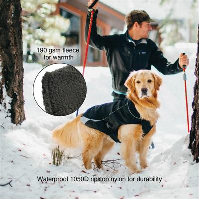 Show full view: Kurgo North Country Dog Coat, Red, Small slide 3 of 12