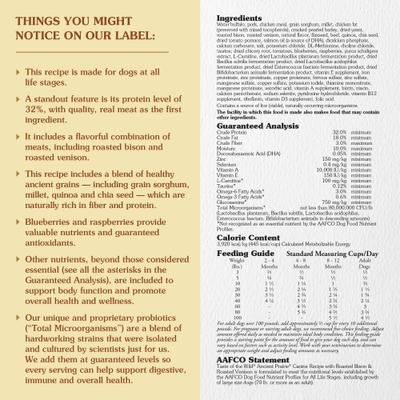 Taste of the Wild Ancient Prairie with Ancient Grains Dry Dog Food