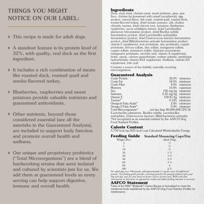 Show full view: Taste of the Wild Wetlands Grain-Free Dry Dog Food, 5-lb bag slide 4 of 9