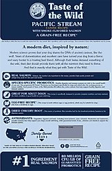 Taste of the Wild Pacific Stream Smoke-Flavored Salmon Grain-Free Dry Dog Food, 28-lb bag slide 2 of 7