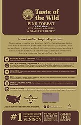 Taste of the Wild Pine Forest Grain-Free Dry Dog Food, 28-lb bag slide 2 of 7