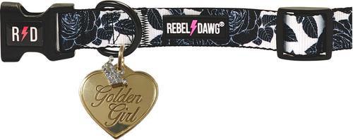 Show full view: Rebel Dawg "Golden Girl" Dog & Cat ID Tag, Gold, One Size slide 2 of 4