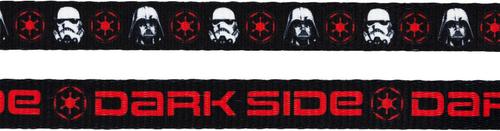 Show full view: Sassy Woof STAR WARS The Dark Side Cat Leash, 6-ft long, 0.6-in wide slide 3 of 5