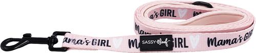 Show full view: Sassy Woof Mama's Girl Dog Leash, 5-ft long, 4/5-in wide slide 2 of 5