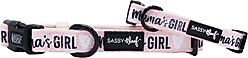 Sassy Woof Mama's Girl Dog Collar, Small: 13-in neck, 1/2-in wide